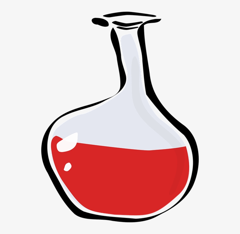 Top Beaker Clipart Images Free Download - Bottle Clip Art, transparent png download