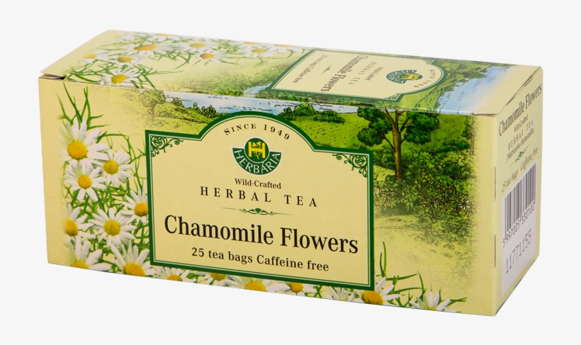 Chamomile Flowers Tea, 25 Tea Bags - Small Flower Willow Herb Tea, transparent png download