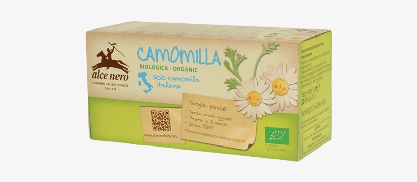 Organic Chamomile Tea - Camomilla Alce Nero, transparent png download