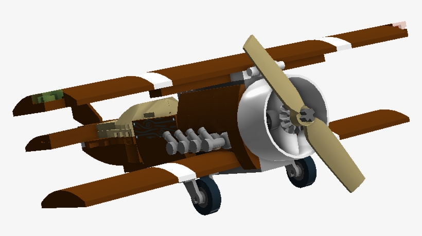 Historic Biplane - Lego Douglas A 26 Invader, transparent png download