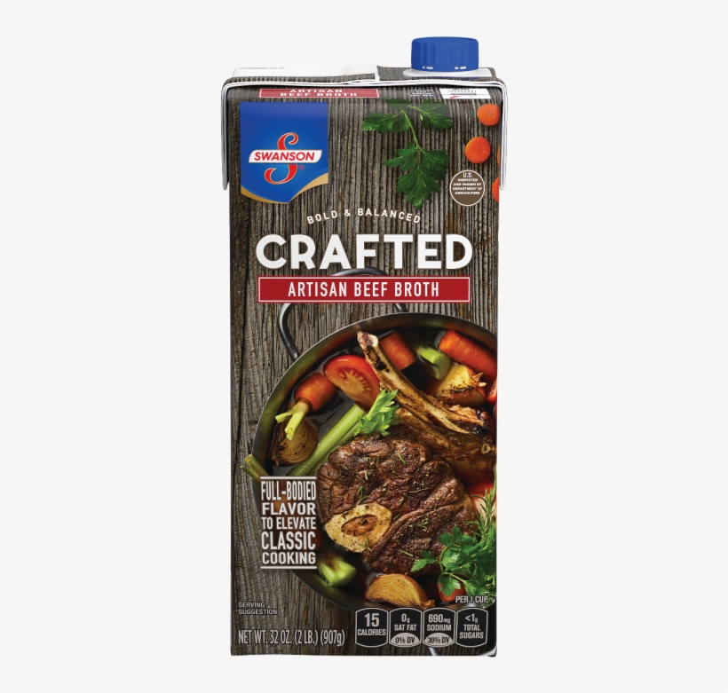 Artisan Beef Broth - Swanson Roasted Chicken Broth, transparent png download