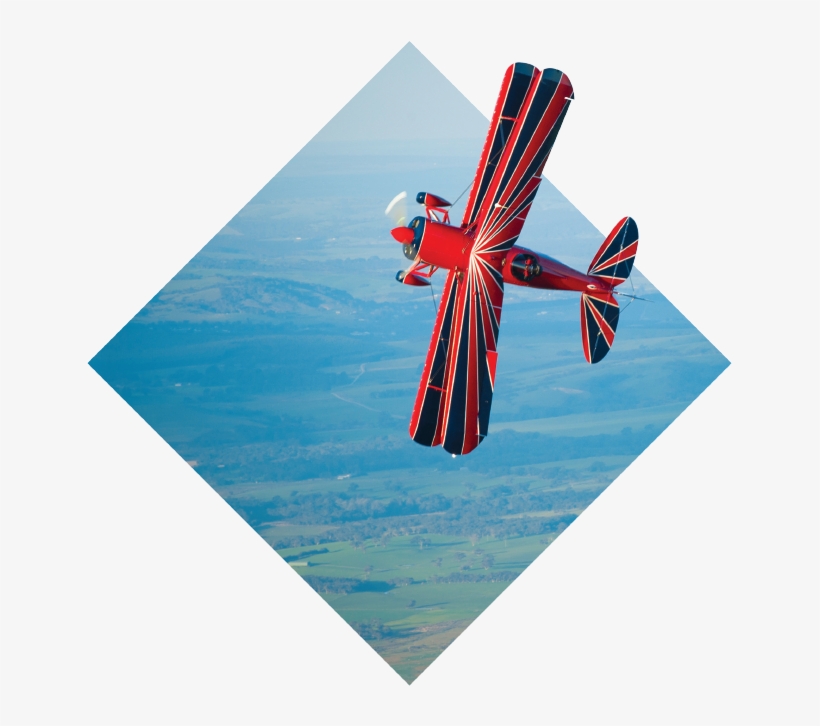 Great Lakes Biplane Aerobatic Flight Ticket - Monoplane, transparent png download