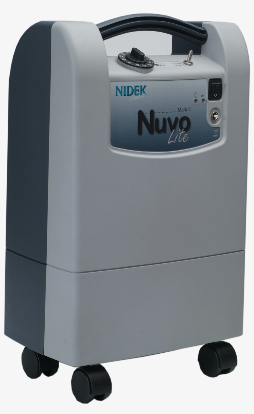 Nidek Nuvo Lite Oxygen Concentrator, transparent png download