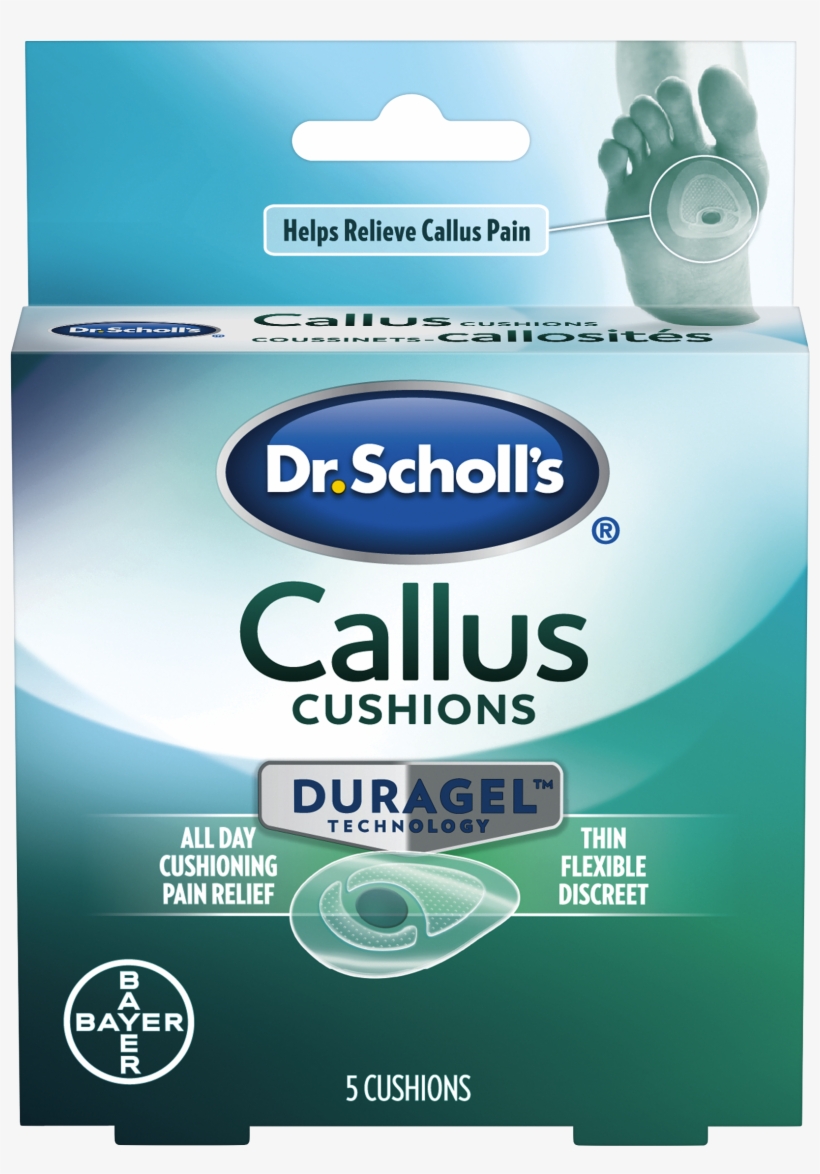 Scholl's® Duragel™ Callus Cushions - Bayer, transparent png download