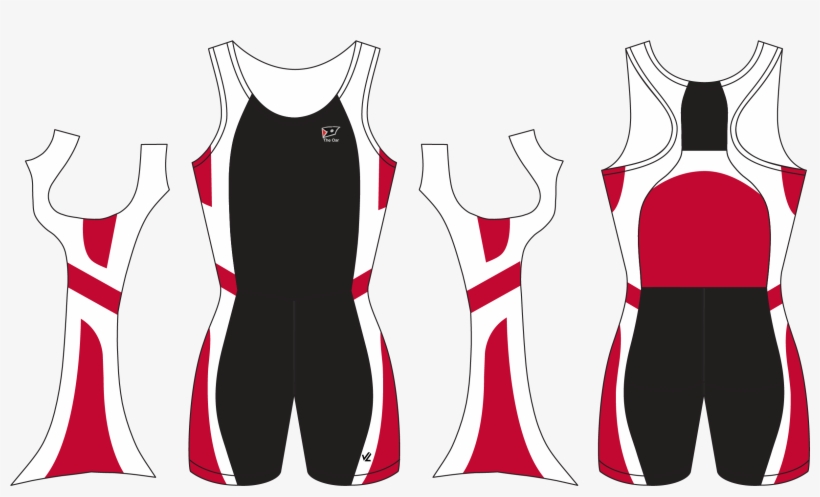 Women's Simple Torque Unisuit - Illustration, transparent png download