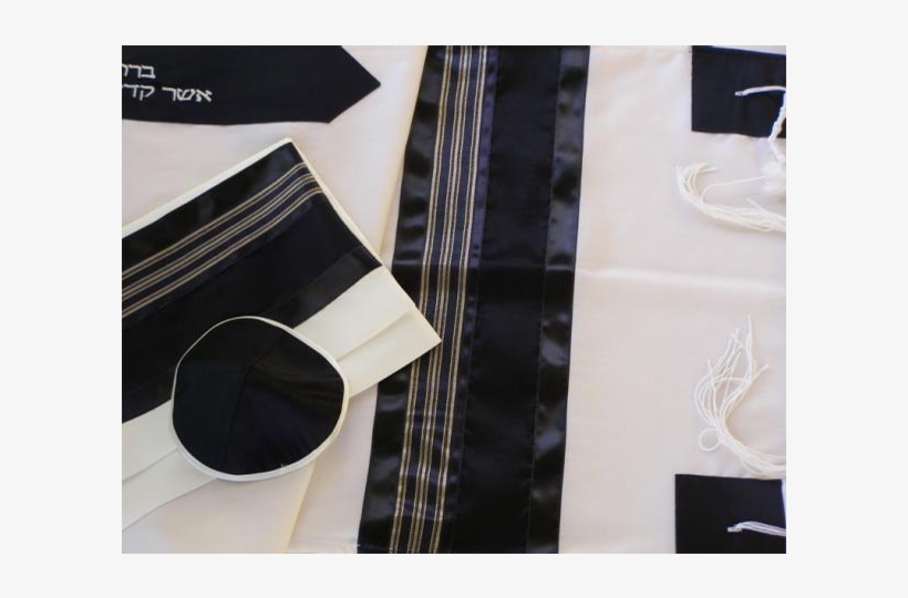 The Blue Bar Mitzvah Tallit - Linens, transparent png download