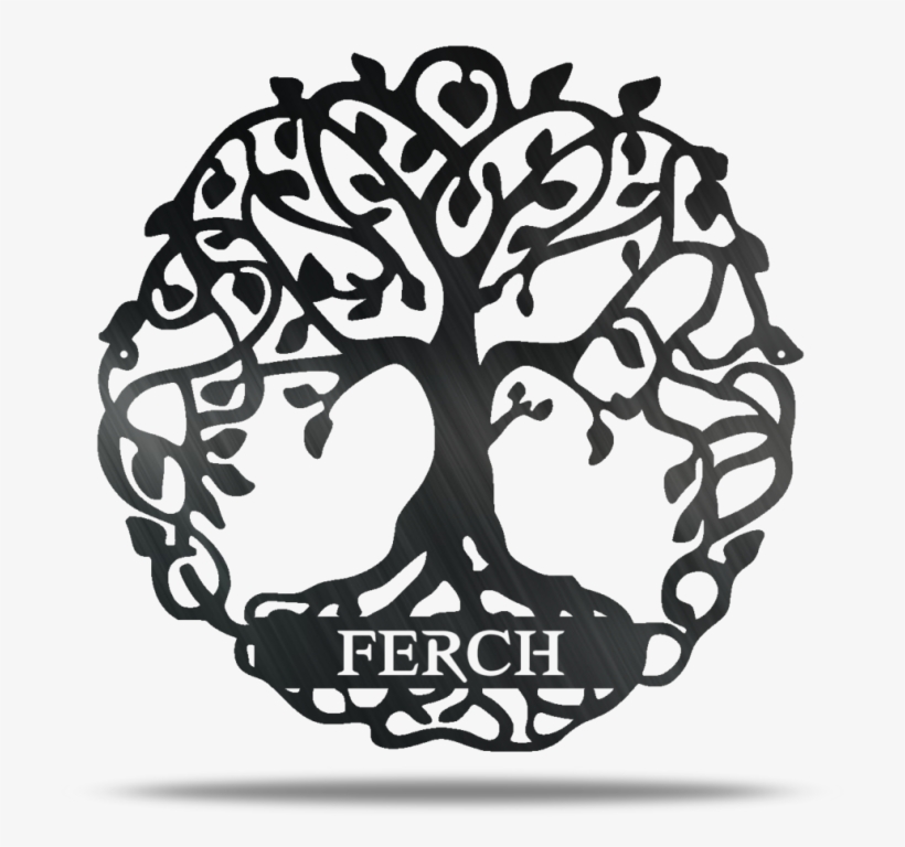 Tree Of Life Metal Wall Sign, transparent png download