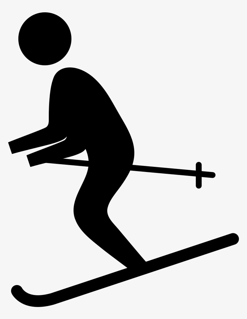 Png File - Skier Turns, transparent png download