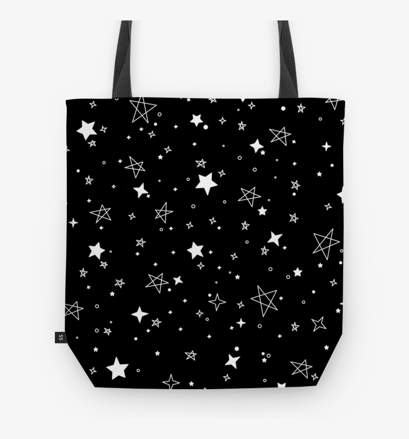 Bolsa Estrelas Brancas De Incantarena - Tote Bag Com Frases, transparent png download