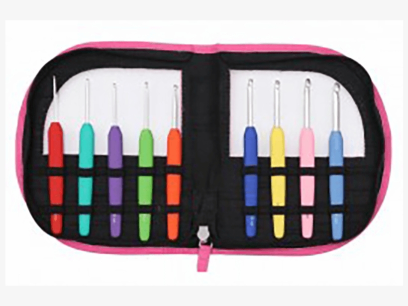 Knit Pro Waves Soft Grip Crochet Hook Set - Estuches De Agujas De Crochet, transparent png download