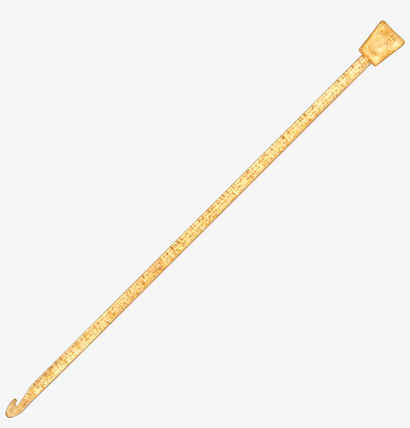 Tunisian Crochet Hook Champagne Plastic 925 P - Necklace, transparent png download