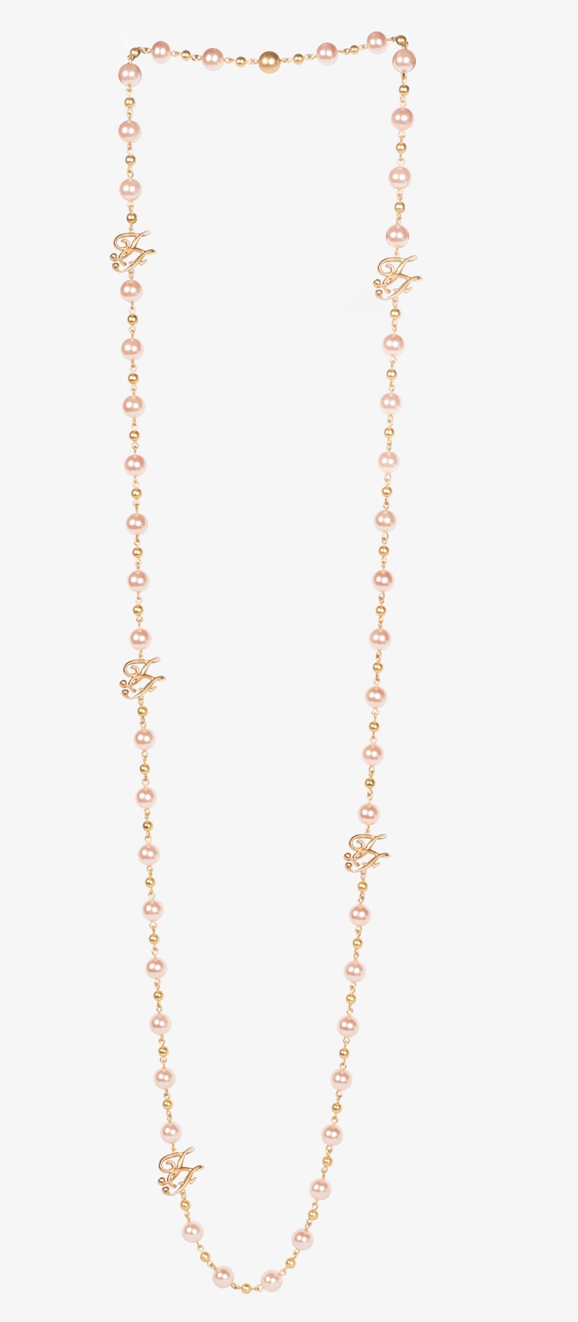 Too Faced Pearl Necklace - Chain, transparent png download