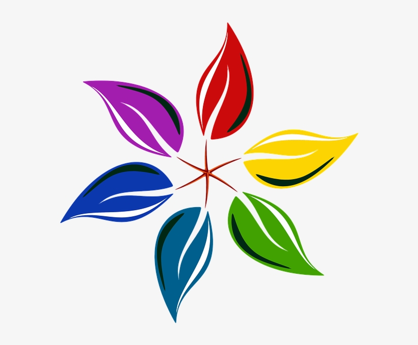 Concept, Conceptual, Leaves, Leaf, Color, Colorful - Graphic Design, transparent png download