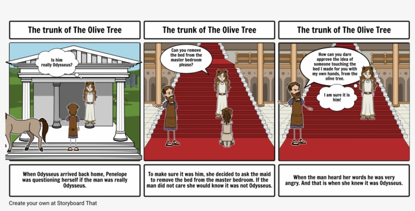 The Trunk Of The Olive Tree - Cartoon, transparent png download