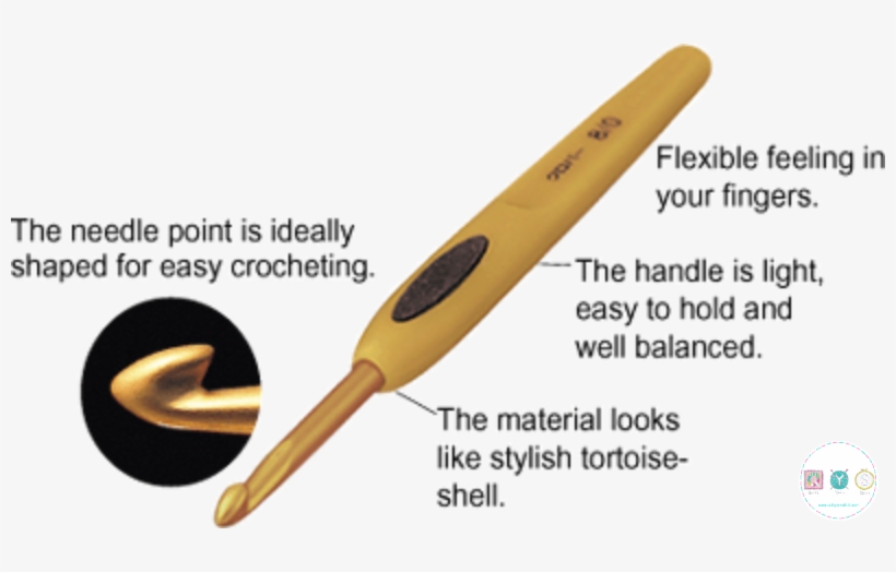 Clover Soft Touch Crochet Hook - Crochet Clover Soft Touch, transparent png download