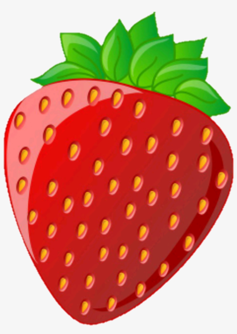 Fresa Sticker - Clipart Images Of Strawberry, transparent png download