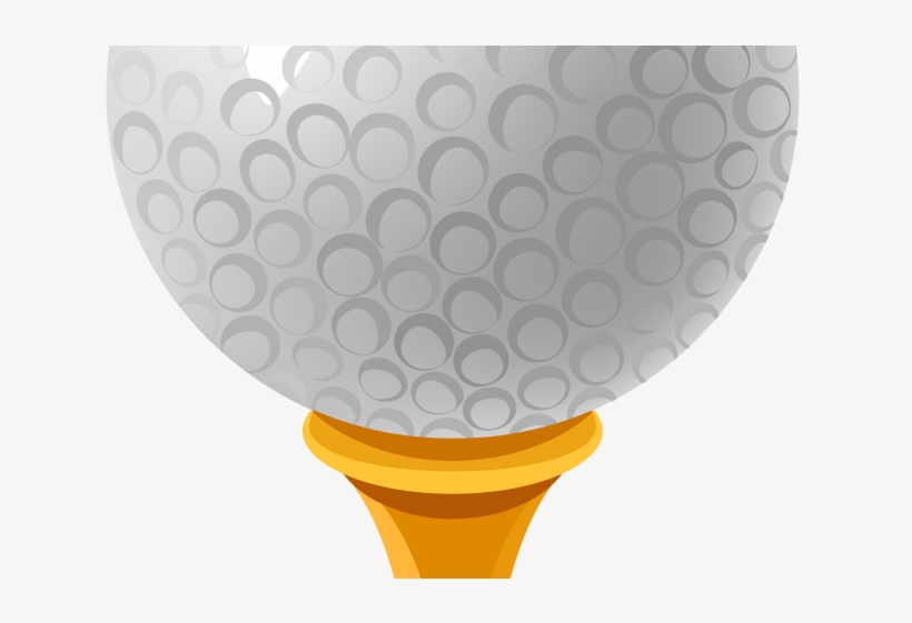 Golf Ball Clipart Golf Pin - Illustration, transparent png download