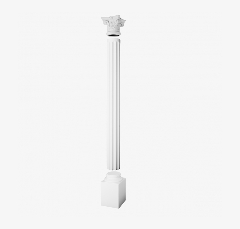 K1002 Slim Fluted Shaft - Column, transparent png download