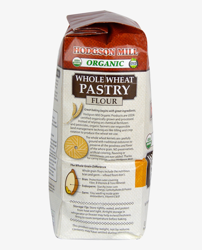 Organic Whole Wheat Pastry Flour, transparent png download