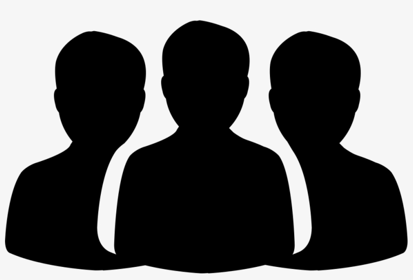 Group Of People Comments - Silhouette, transparent png download