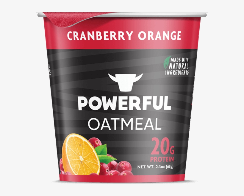 Cranberry Orange Oatmeal - Orange, transparent png download