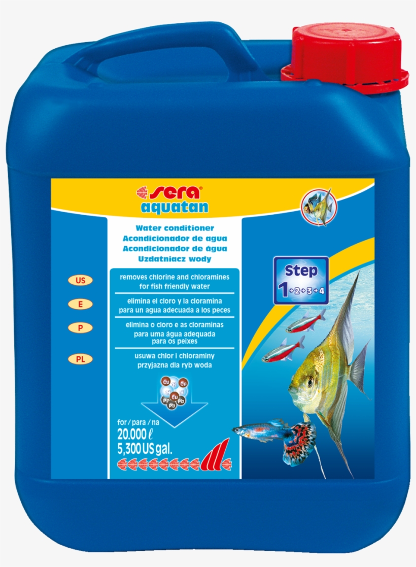 03080 Int Sera Aquatan 5000 Ml - Sera Aquatan 2500 Ml, transparent png download
