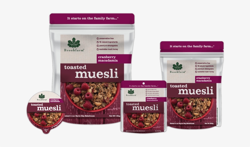 Toasted Muesli Cranberry Range - Muesli, transparent png download