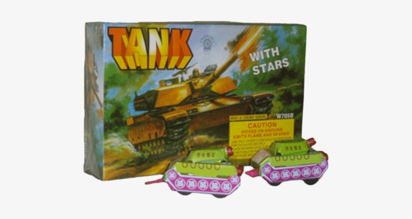 Tank Small With Star - Tank, transparent png download