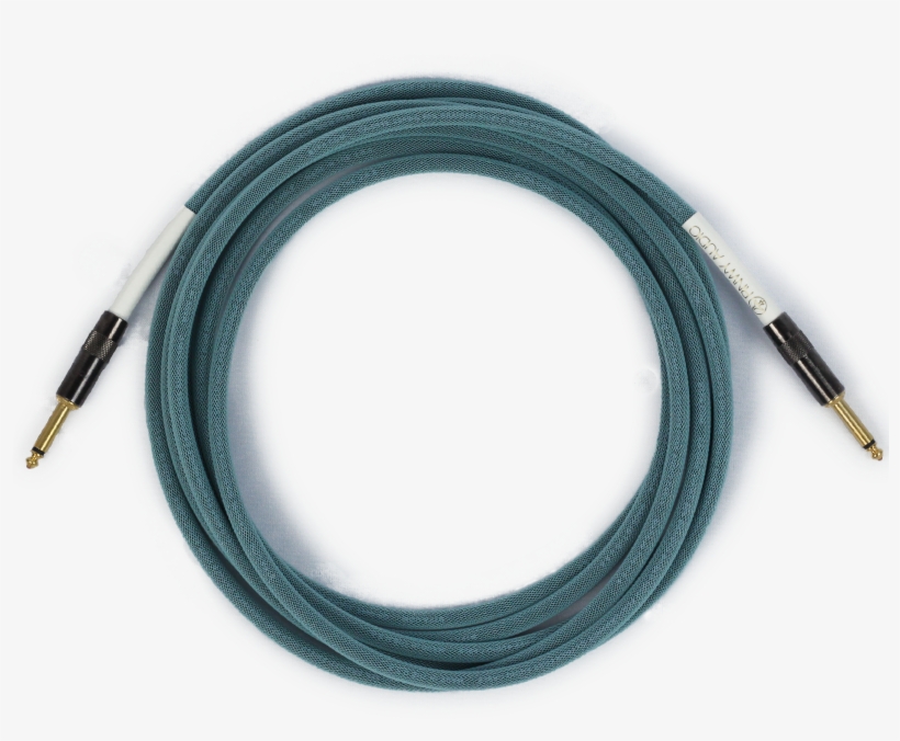 Aqua Straight To Straight High-quality Instrument Cable, transparent png download