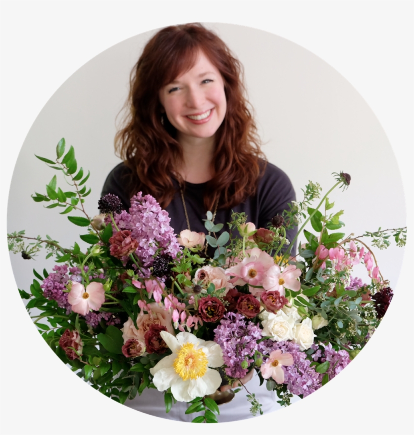 Ml Lilac Circle Crop - Bouquet, transparent png download