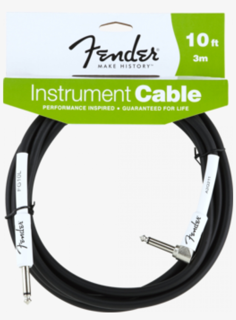 $35 - - Fender Performance Series Instrument Cable, transparent png download