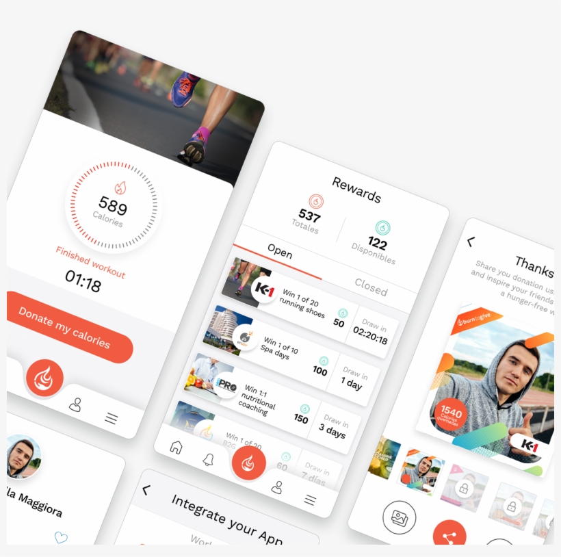 Image Of Phones Running The App - Flyer, transparent png download