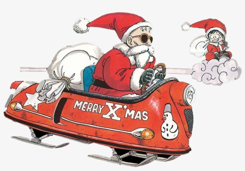 Mutenroshi Merry Chritsmas - Dragon Ball X Mas, transparent png download