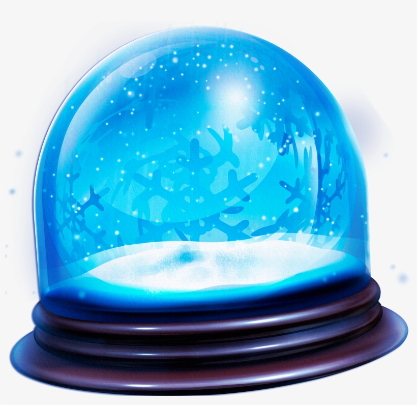 Bolas De Cristal De Navidad - Gif Bola De Cristal Navidad, transparent png download