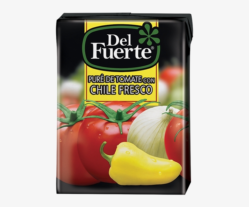 El Puré De Tomate Que Te Pone Contento - Del Fuerte, transparent png download