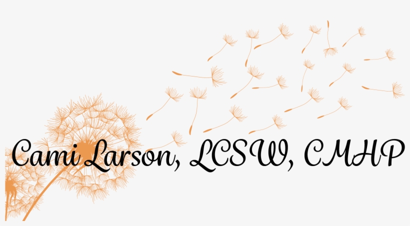 Cami Larson Dandelions - Calligraphy, transparent png download
