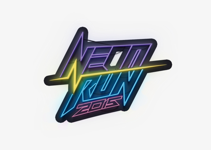 Neon Run Pontianak - Graphic Design, transparent png download