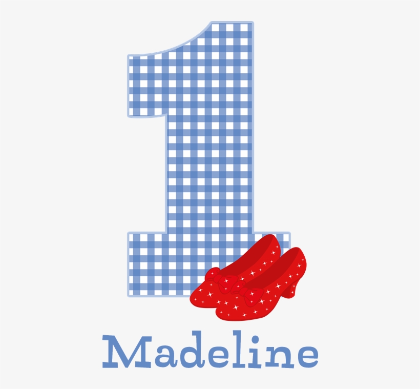 Ruby Slippers 1st Birthday Infant Bodysuit - Illustration, transparent png download