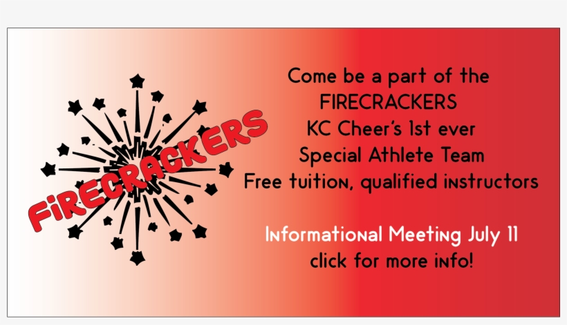 Firecrackers Parent Info Meeting, transparent png download