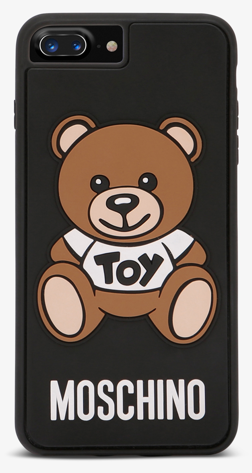 Iphone 8 Plus Cover With Moschinoteddy Bear Application - Moschino Teddy Bear Case Iphone 7, transparent png download