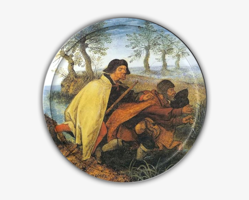 Pieter Bruegel The Elder Parable Of The Blind, Detail, - Can A Blind Man Lead Another Blind Man, transparent png download