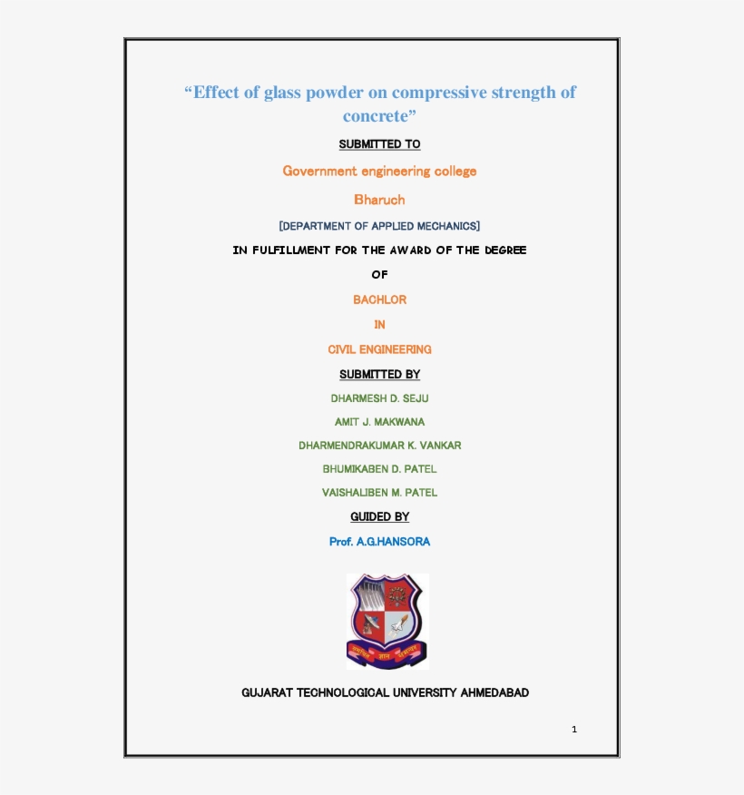 Pdf - Gujarat Technological University, transparent png download