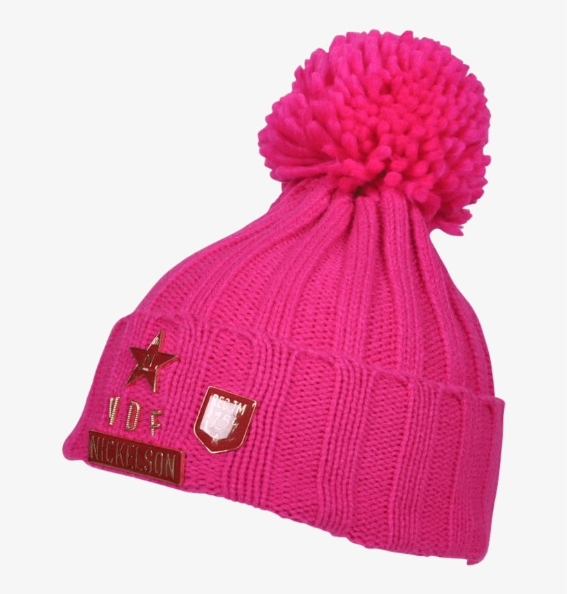 Fluo Pink - Beanie, transparent png download