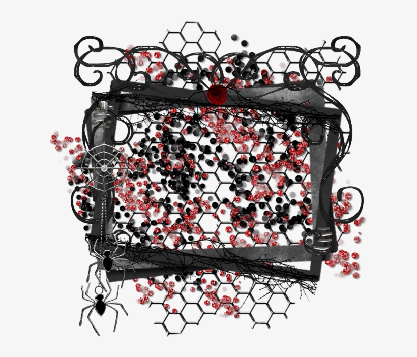 Halloween Cluster Frame - Illustration, transparent png download