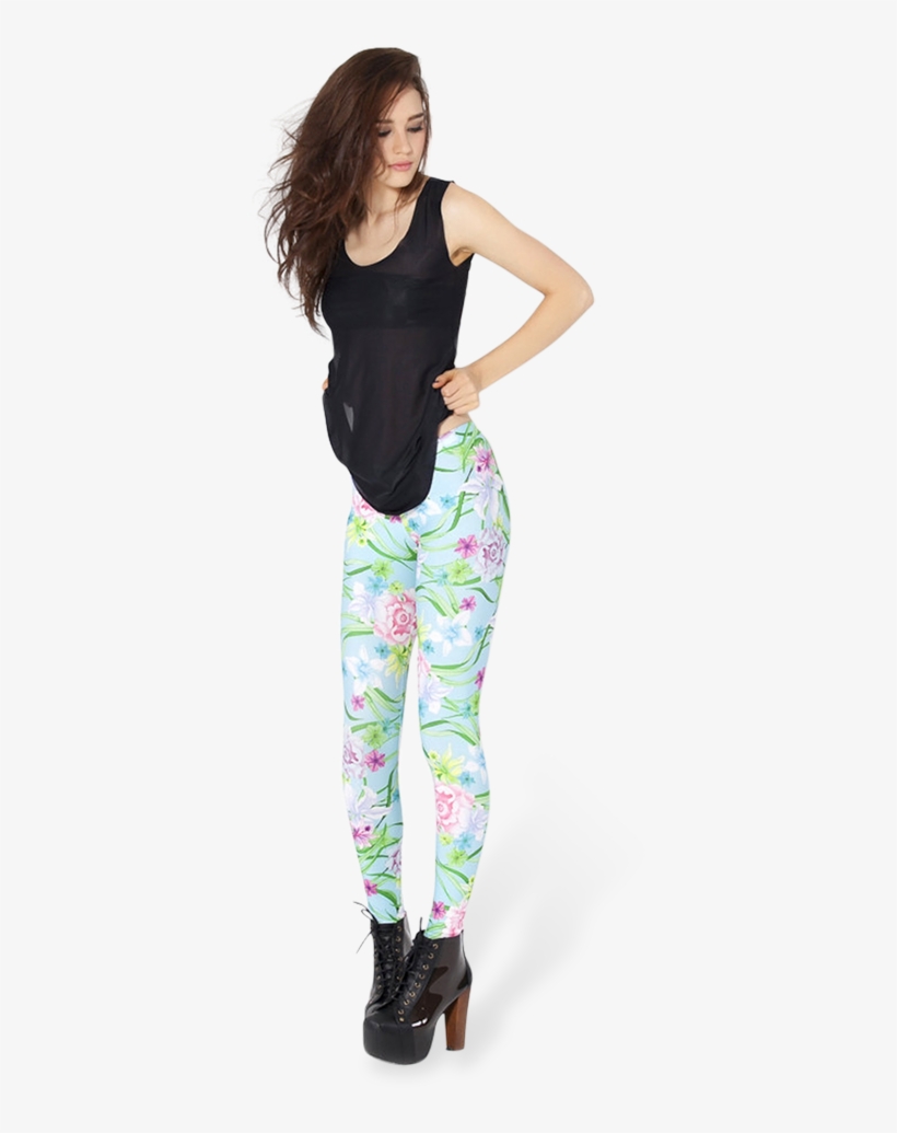 Island Retreat Leggings By Black Milk Clothing - Leggings, transparent png download