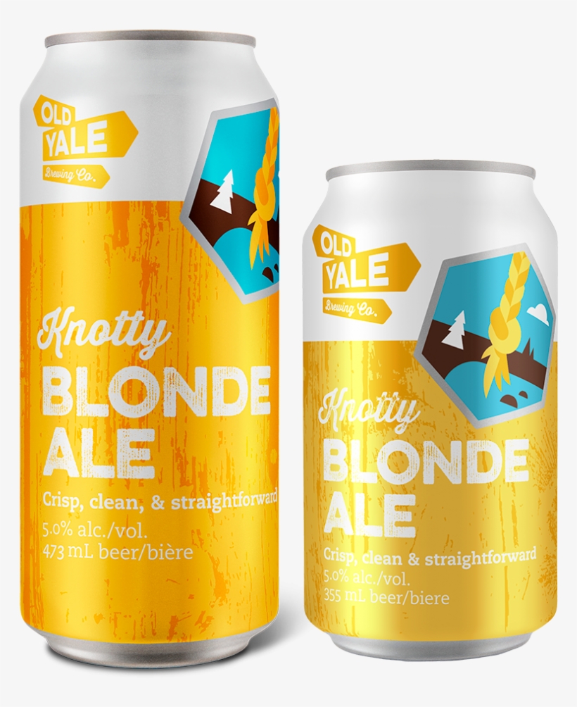 Old Yale Brewing - Blonde Can Beer, transparent png download