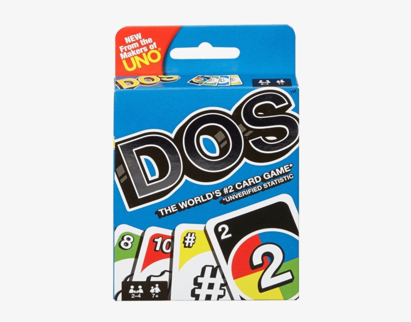 Brand New Mattel Uno Dos Card Game No Sales Tax - Juego De Mesa Dos, transparent png download