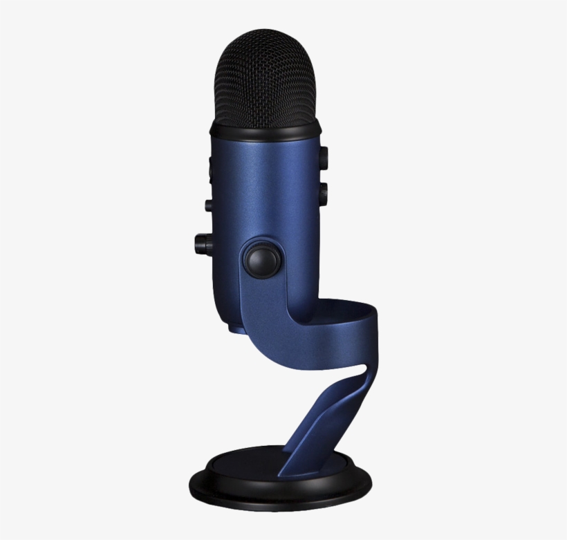 Микрофон Blue Microphones Yeti Midnight Blue Yeti Midnight - Blue Yeti Microphone Blue, transparent png download