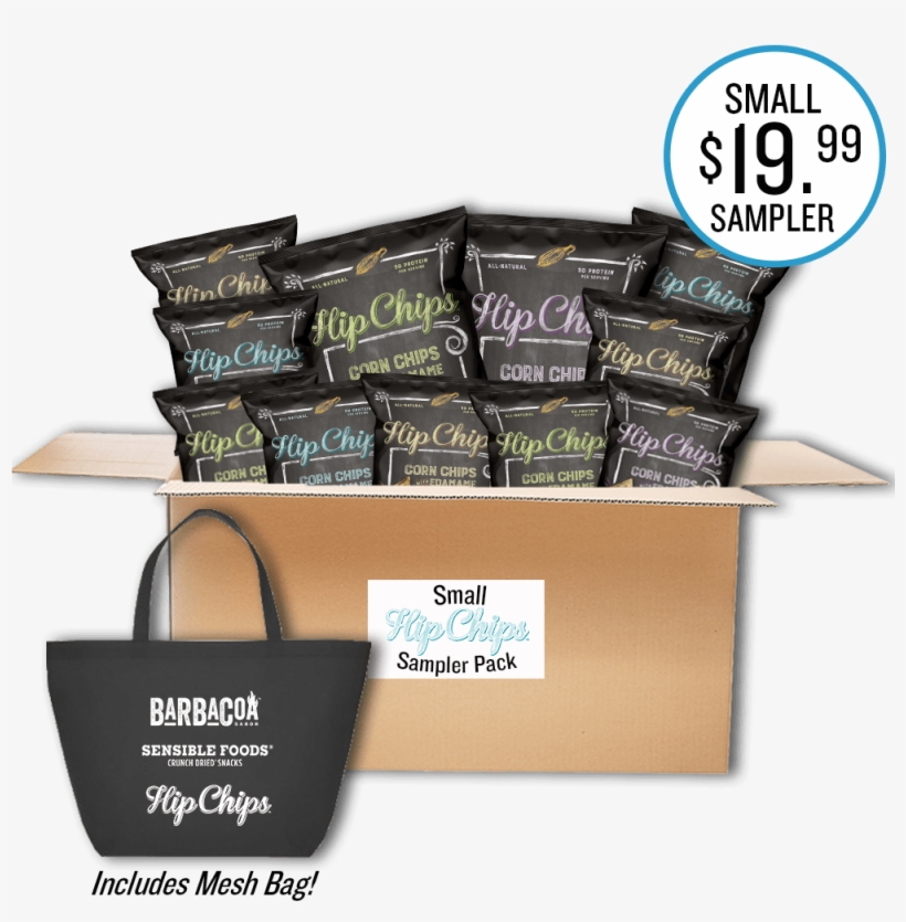 Hip Chips Sampler Pack - Handbag, transparent png download