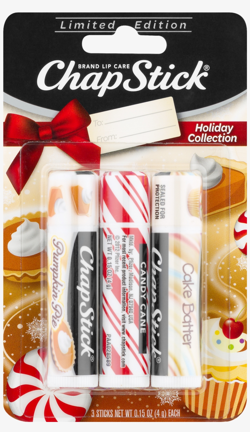chapstick brand chapstick on Chapstick Lip Care Holiday Flavor Collection Lip Balm Chapstick Transparent Png 1800x1800 Free Download On Nicepng